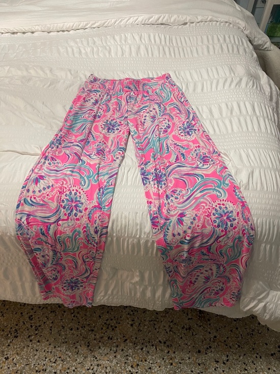 Lilly Pulitzer Pants - Lilly Pulitzer Pink & Blue Print Lounge Pants